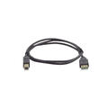 Kramer USB2 Kabel A-B -  1,8 m A-B USB Kabel Sort
